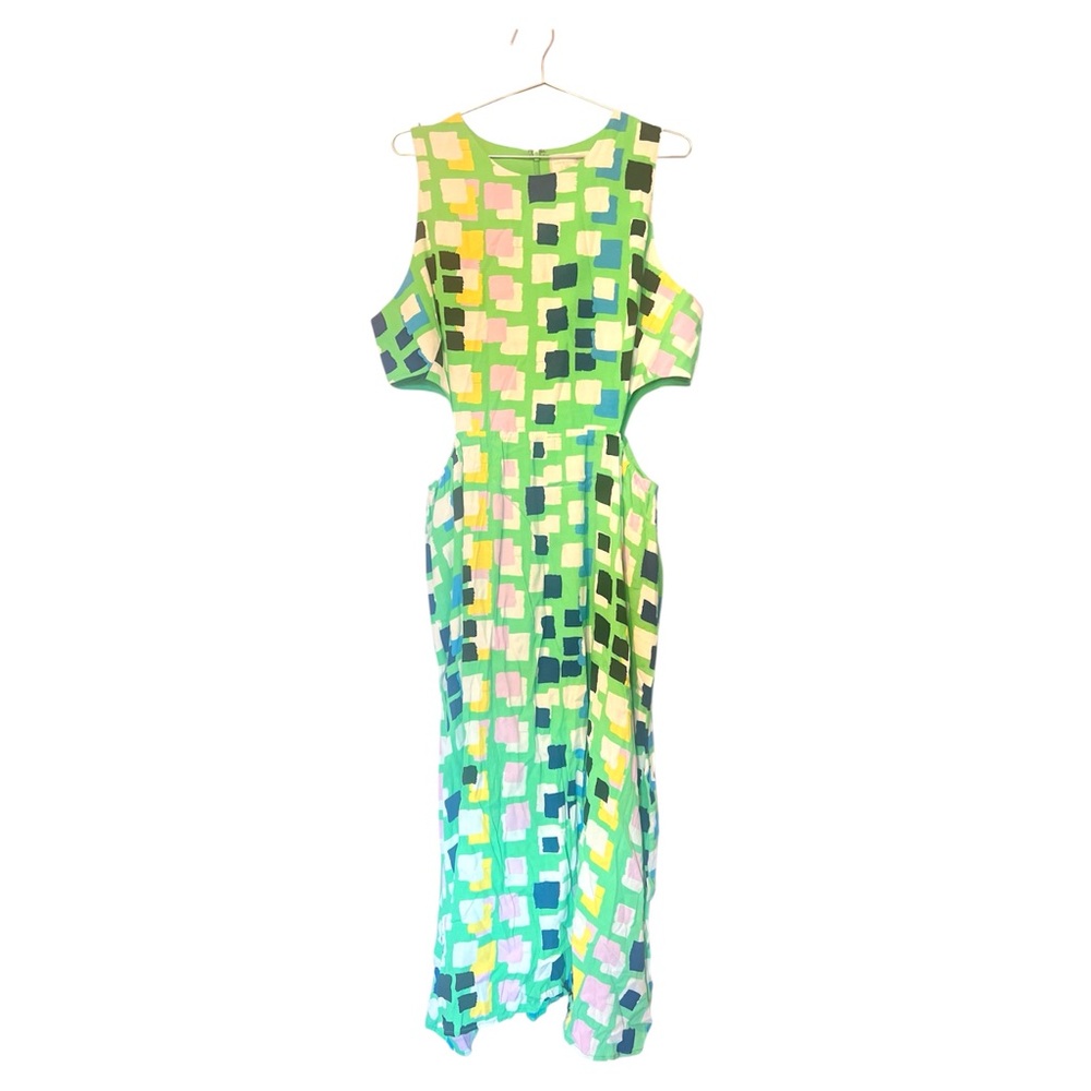 Corey Lynn Calter Vibrant Backless Dress
